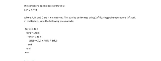 naive implementation and optimized solution in c program of the above