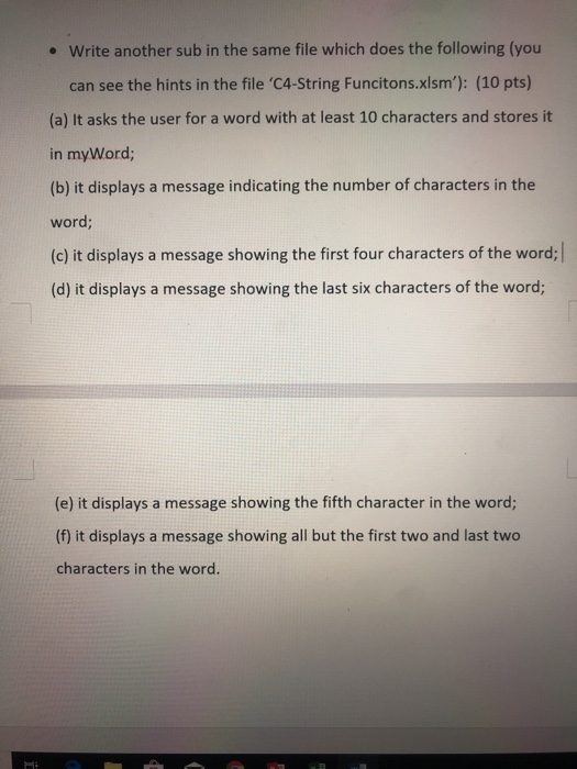  . Write another sub in the same file which does the
