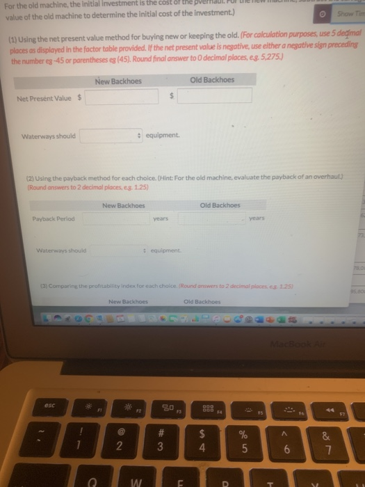 when it plans for capital investments. The company chose its discount rate