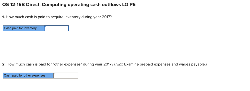 payable $ 11,400 Wages payable 6,800 Income taxes payable 1,200 Total current