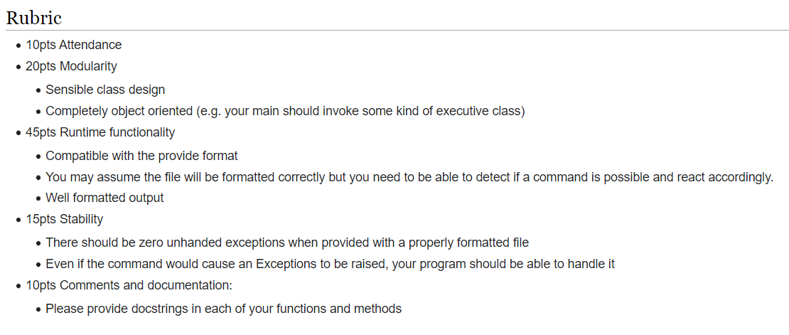 and if it can handle thrown exceptions - Process Class - A