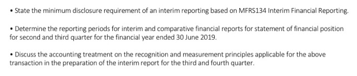current financial year ends on 30 June 2019. The business bought two
