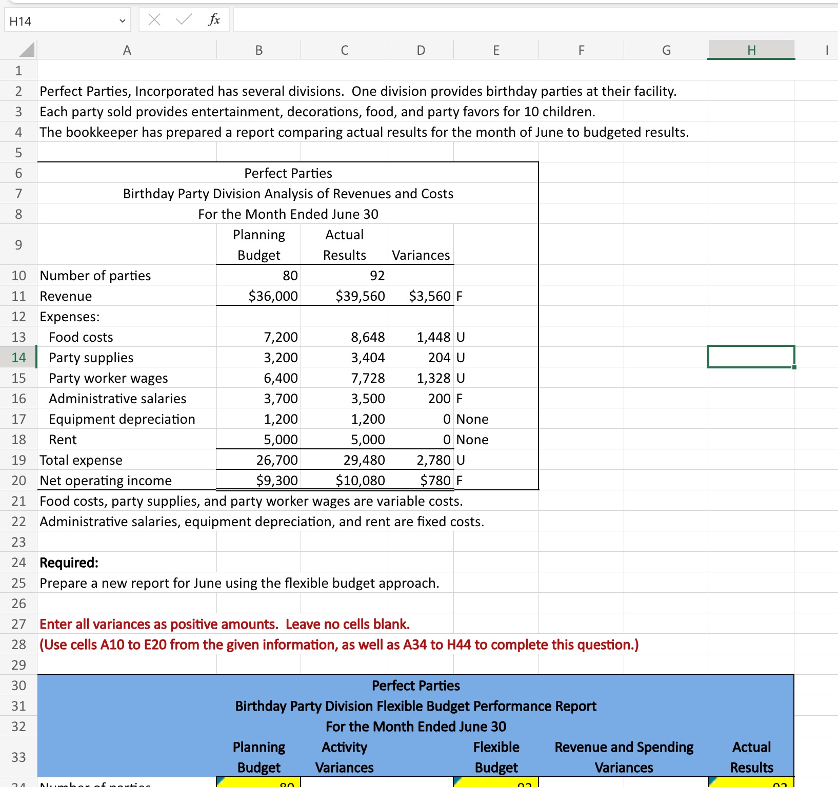 Please help solve! Q: Prepare a new report for June using the