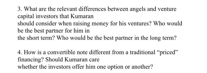 Punch Tab Inc Case Study . 3. What are the relevant differences