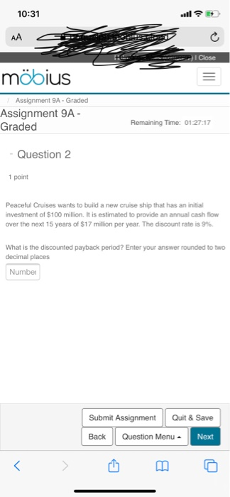 012750 - Question 1 1 point Suppose a company had an initial