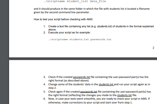 password in the non-interactive mode (meaning without the need of entering the