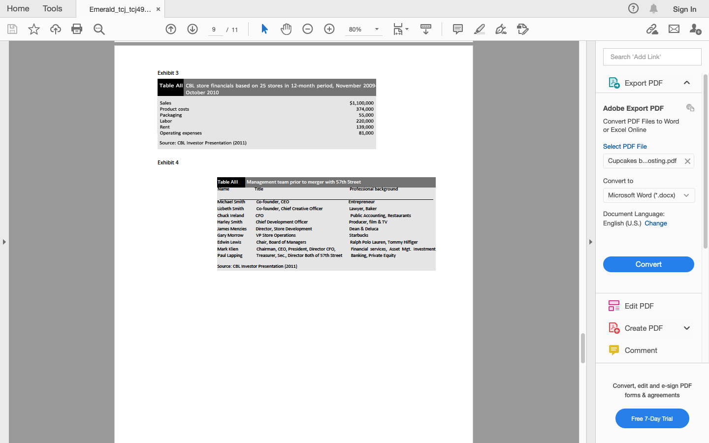 X Convert to Microsoft Word (.docx) Document Language: English (U.S.) Change Convert
