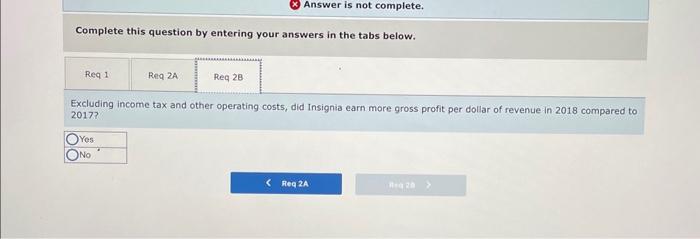in 2.017 to $2.72 in 2018 . Required: 1. Conduct a horizontal