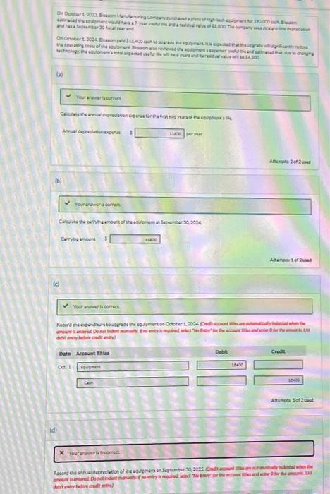  Chapter 10.1 - Exercises X WP Question 1 of 4 -