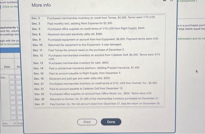 account numbers (Click on the icon to verw the accounts) Transactions in