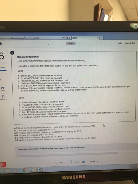  740 Help Save & Exit Required information The following information applies