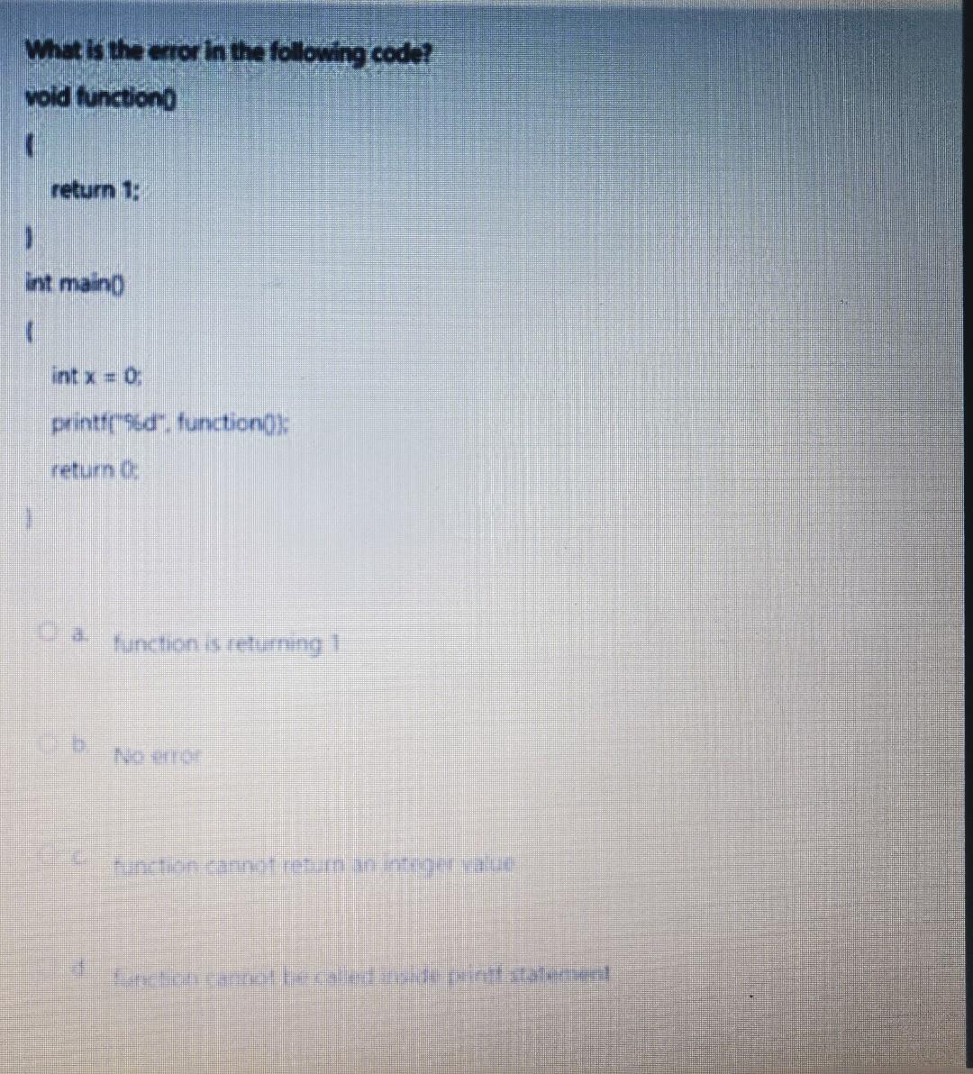 before printf What is the error in the following code segment? intx=1,yfor(x>10x++)y+=2