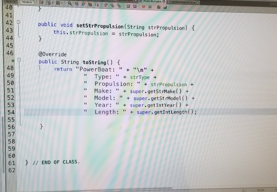 return strMake; 21:30 42 43 45: 46 47 48 49 50 51