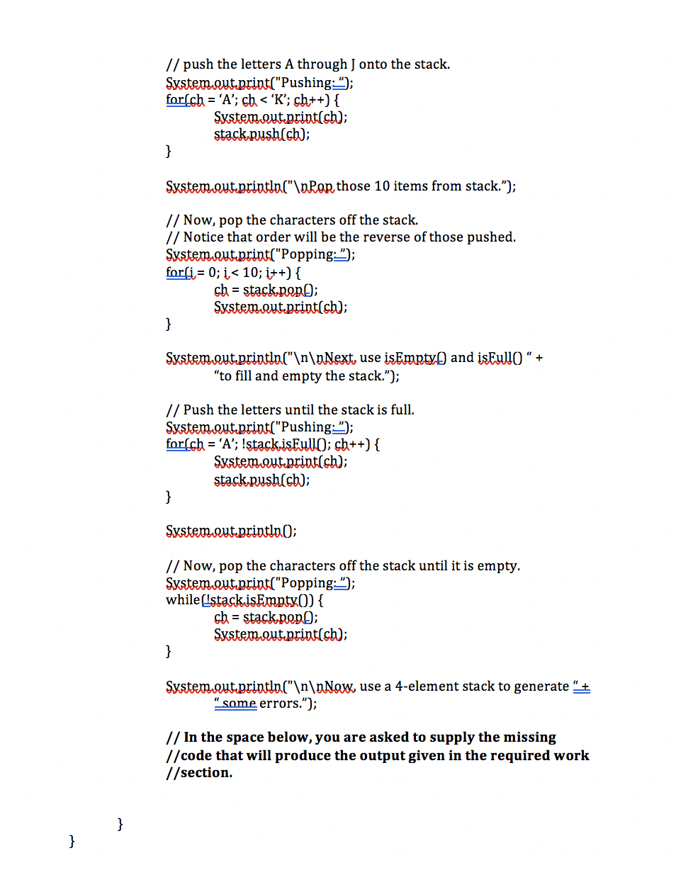 the knowledge about return, character, for-loop, and while loop. Problem Description Write