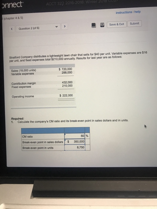  onnect instructions I help (chapter 4 & 5) Save & Exit