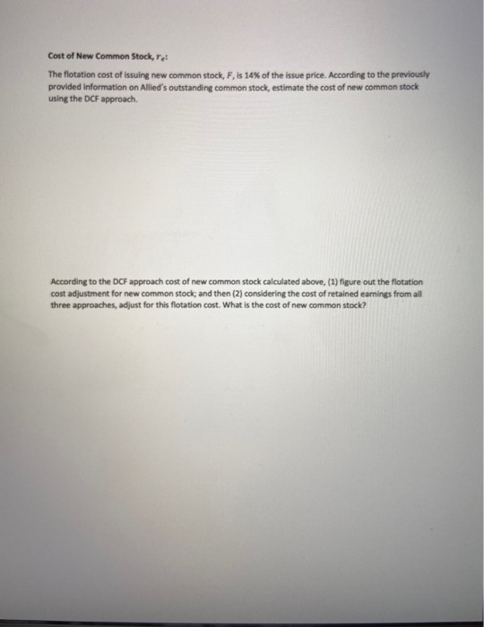 according to the market value of debt and of equity. Finally, calculate