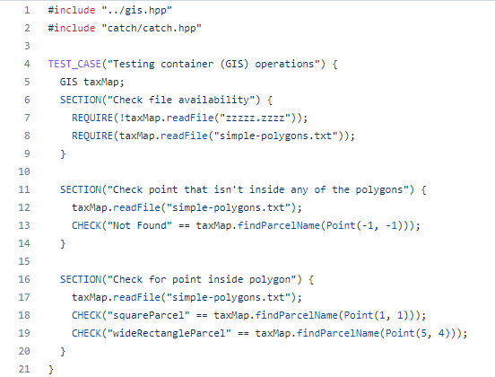 efficient and accurate querying of points (for example a mouse click) to