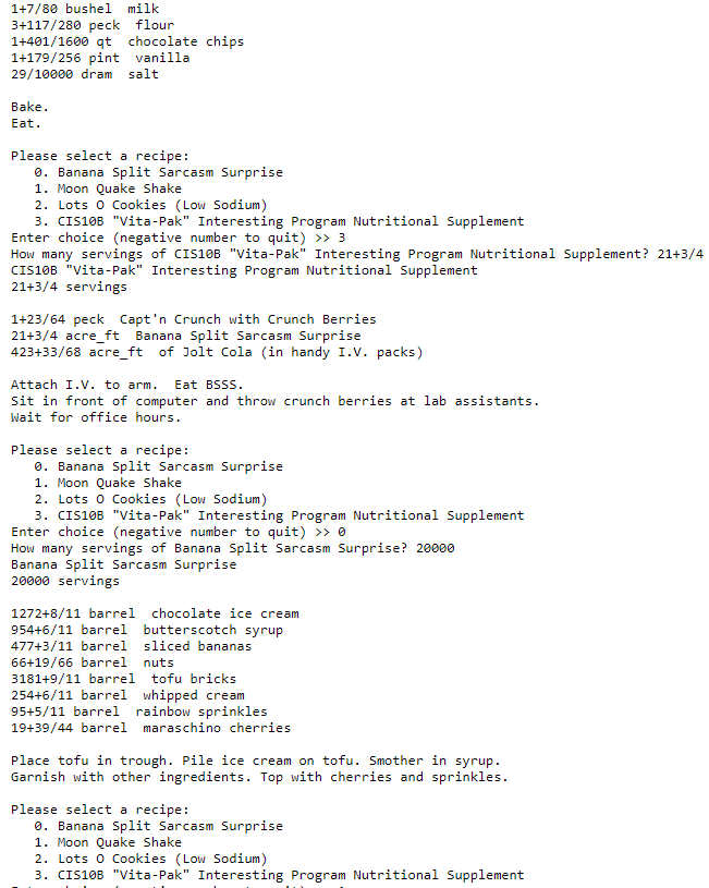 1.1 [45 points] This assignment was originally created by Julie Zelenski at