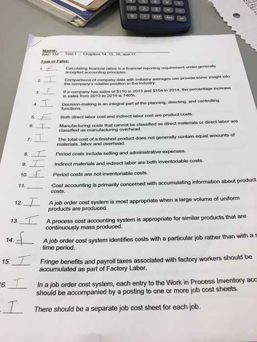  Anyone please help true and false thanks B C 132 .