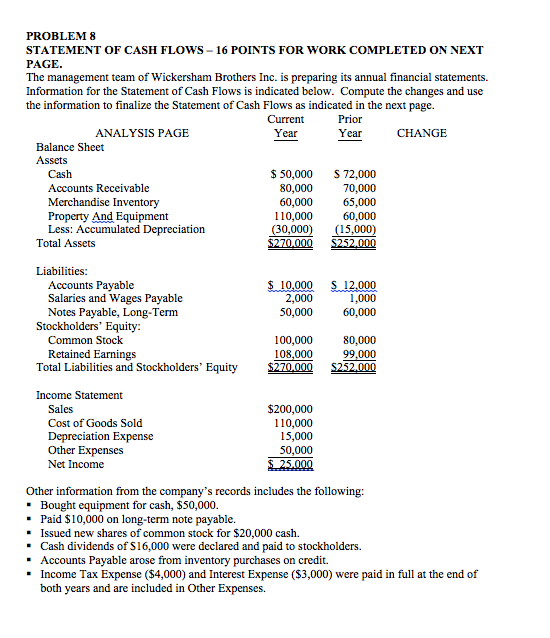 HELP NEED ANSWERED IN THE NEXT 40 MINS PROBLEM 8 STATEMENT OF