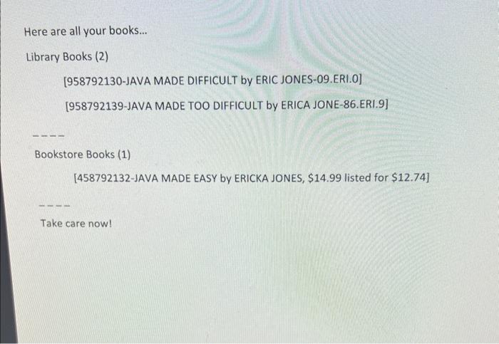 member to store the price of the book, and whether the book