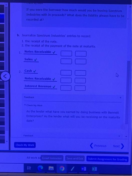 Entries for notes payable Bennett Enterprises issues a $660,000, 60-day, 8%, note