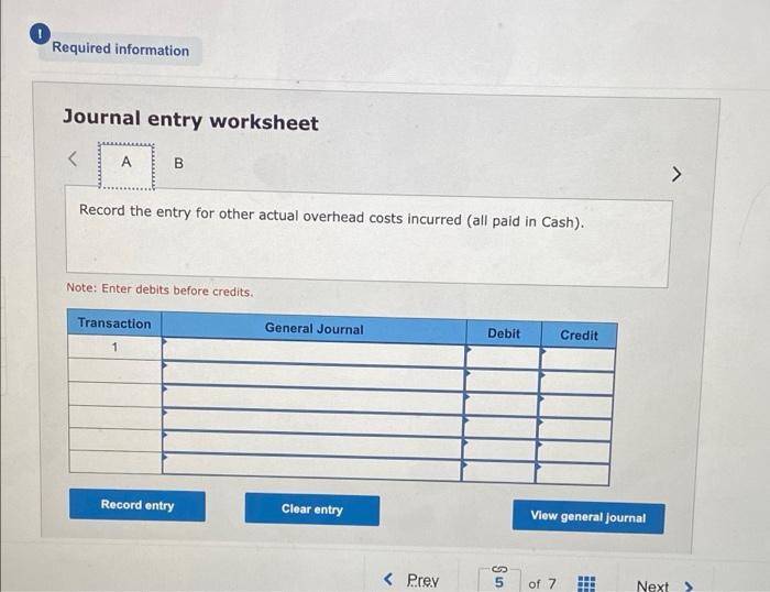 5 ! rt 4 of 4 Required information [The following information applies