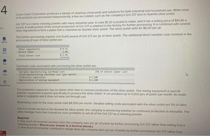 Please help solve question 4 (Ch. 6 HW). Will rate thumbs up