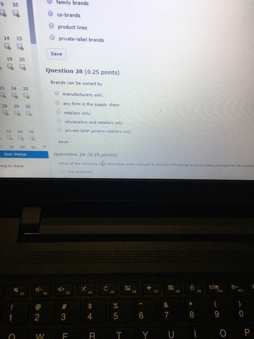 pieces of information that have been collected prior to the start of