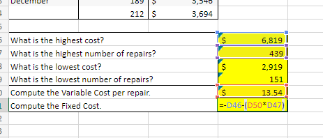 last year. \begin{tabular}{|c|c|c|c|c|c|} \hline \multicolumn{6}{|l|}{3} \\ \hline 4 & Month & Repairs