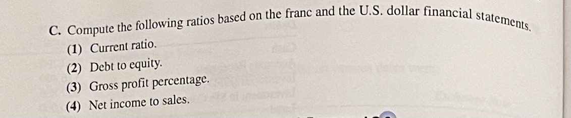answer only 1-3 but all parts (A-C). Thank you in advance. Chapter