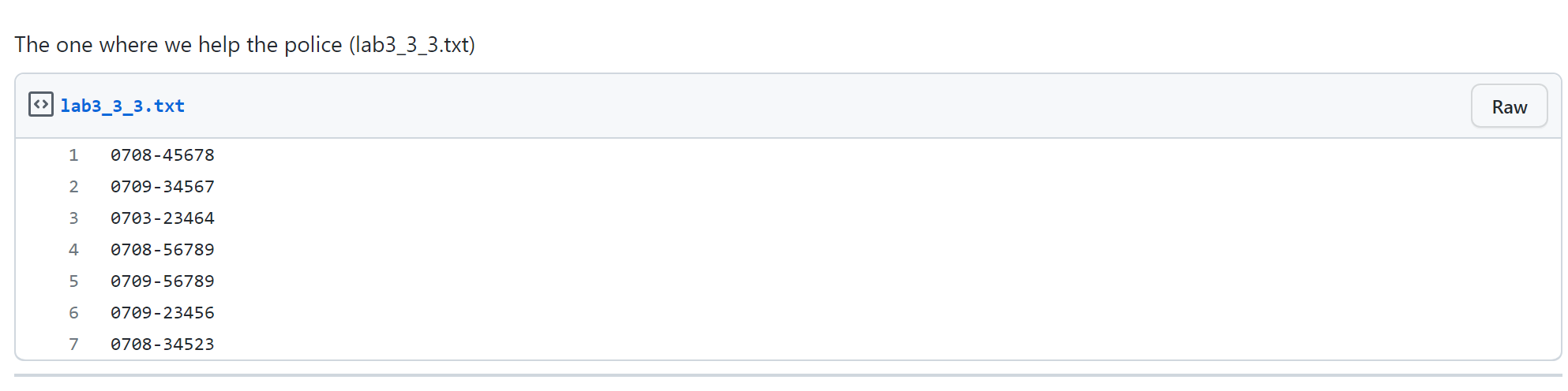 also need to create "main()" function - These files (owners , crime