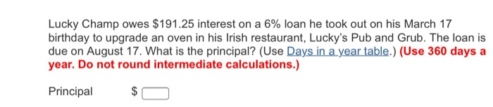 round intermediate calculations) on Apra 5 2015 Janeen Canoct took out an