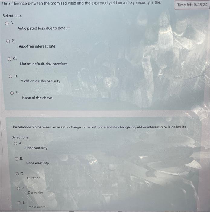 can you answer both questions please. 