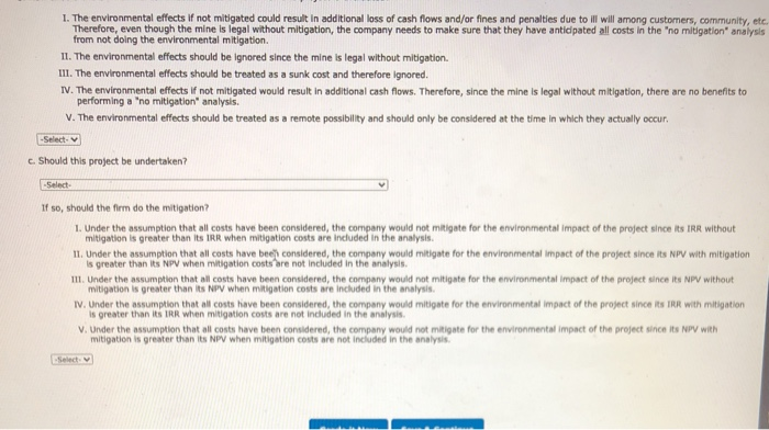 mine has received a permit, the project would be legal; but it