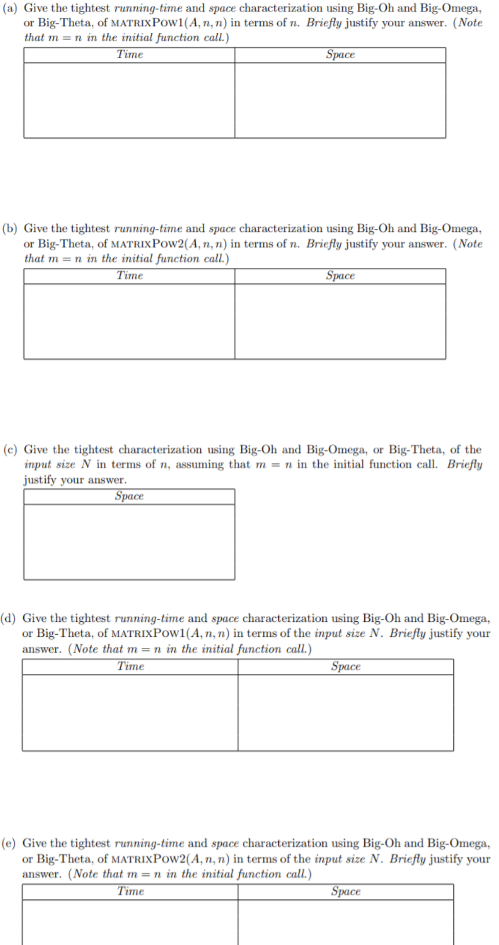 you! 6. (15 pts. Your friend came up with an idea to