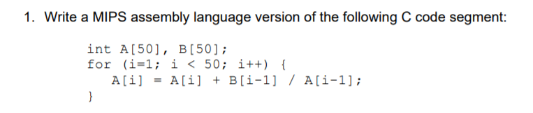 At the beginning of this code segment, the only values in registers