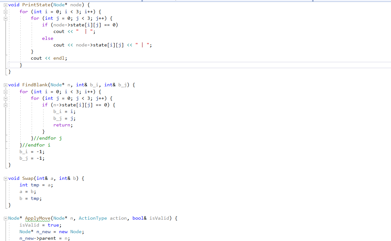 my code I have so far Objectives Show proficiency with uninformed search.