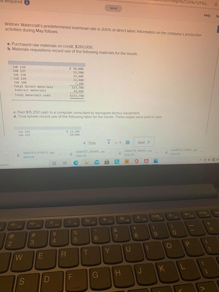 TK Required ttps%253A%252F%2. Saved Help S Widmer Watercraft's predetermined overhead rate