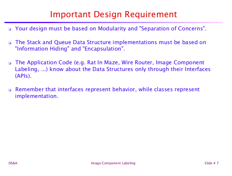 double pointers when creating the arrays. One array has to pass through