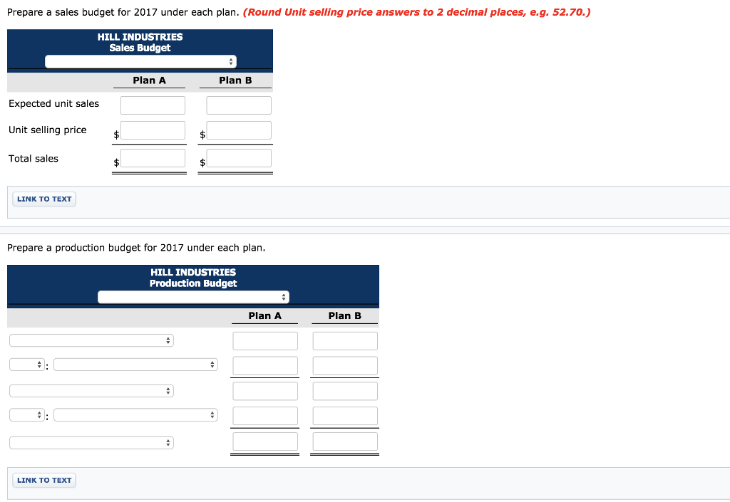 rate you well. Thanks! Question 1 Hill Industries had sales in 2016