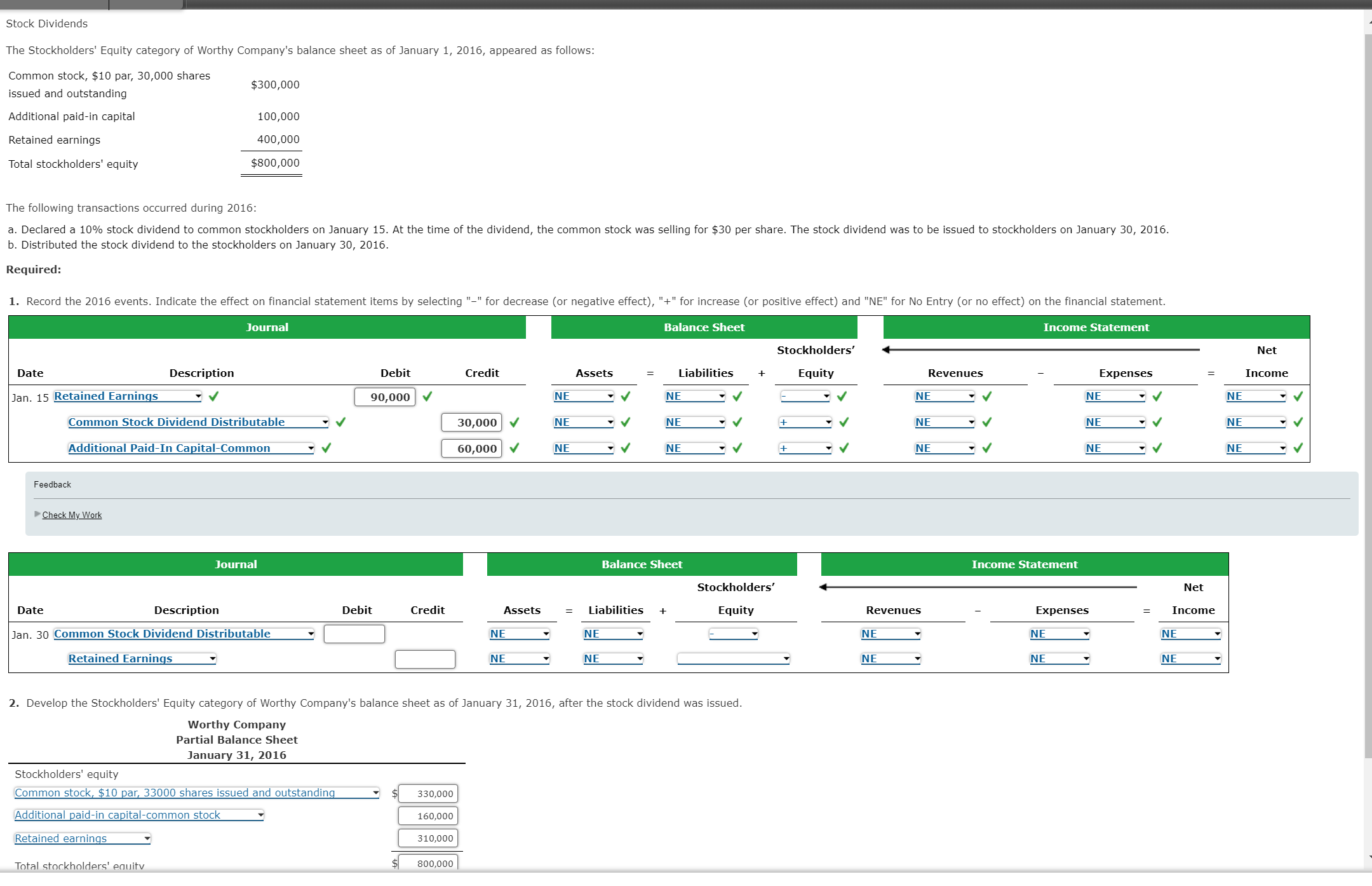 Please fill in the empty fields on the balance sheet. Thank you!