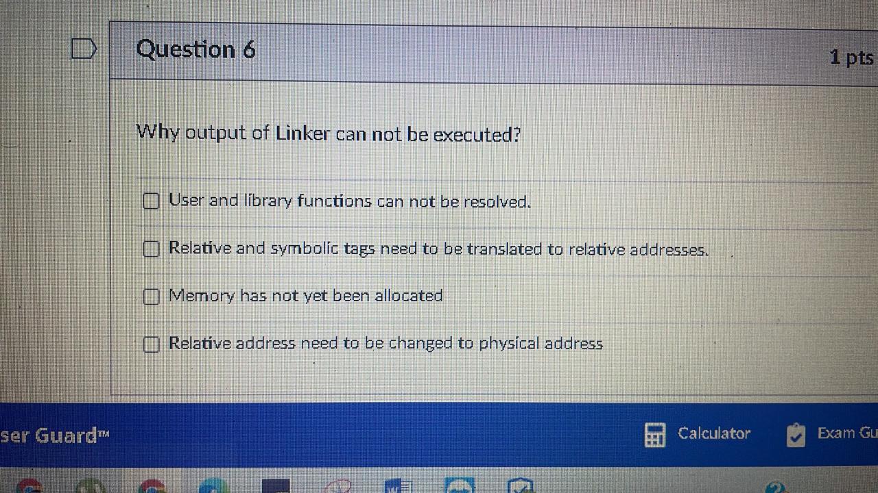  I need detailed solution ......... ASAP !!!!!!!!!!!!!!!!!!!!. U Question 6 1