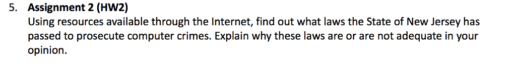 Write in your own words about 4-5 paragraphs. Assignment 2 (Hw2) Using
