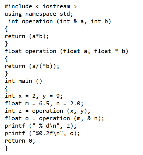  what output in c++ code? and explain