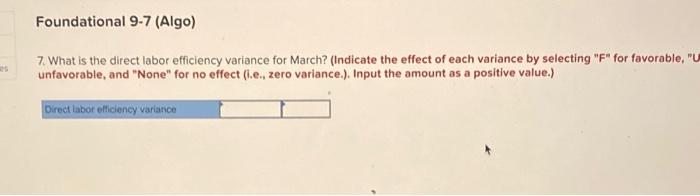unit is as follows: The company also established the following cost formulas