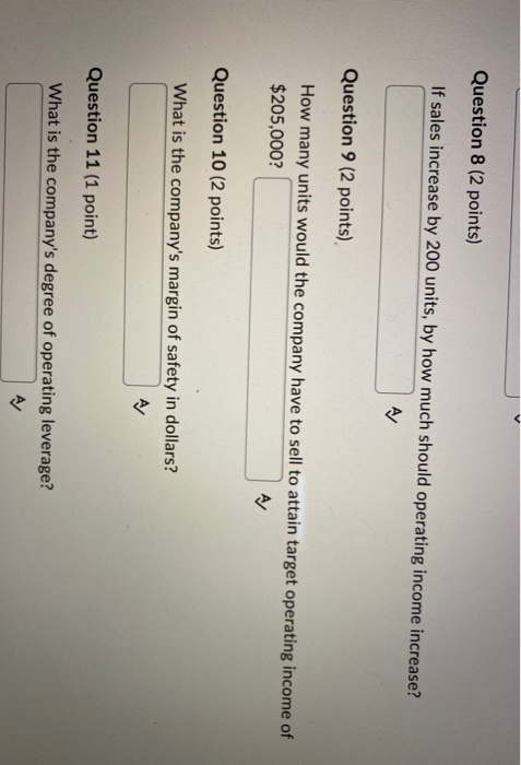 individual required in a problem - Use rounded answers for subsequent questions