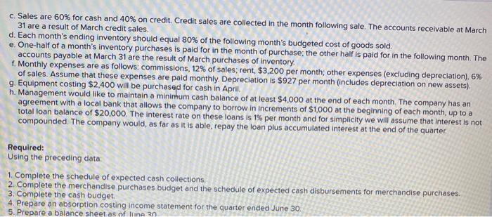 LO8-9, L08-10] The following data relate to the operations of Shilow Company,