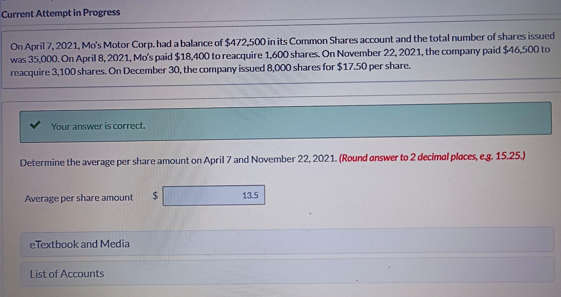  Current Attempt in Progress On April 7, 2021, Mo's Motor Corp.