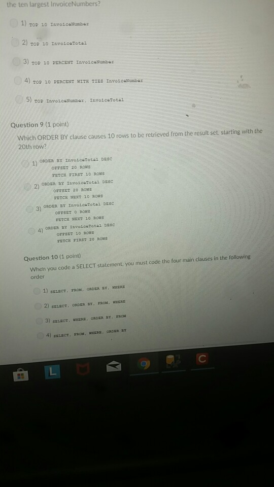 in the result set is the same as the 1) unique syntax